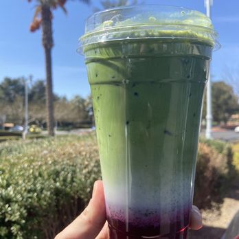 Aware Coffee - Berry matcha latte (premixed!) - Coffee & Tea Near Me - Las Vegas, Nevada
