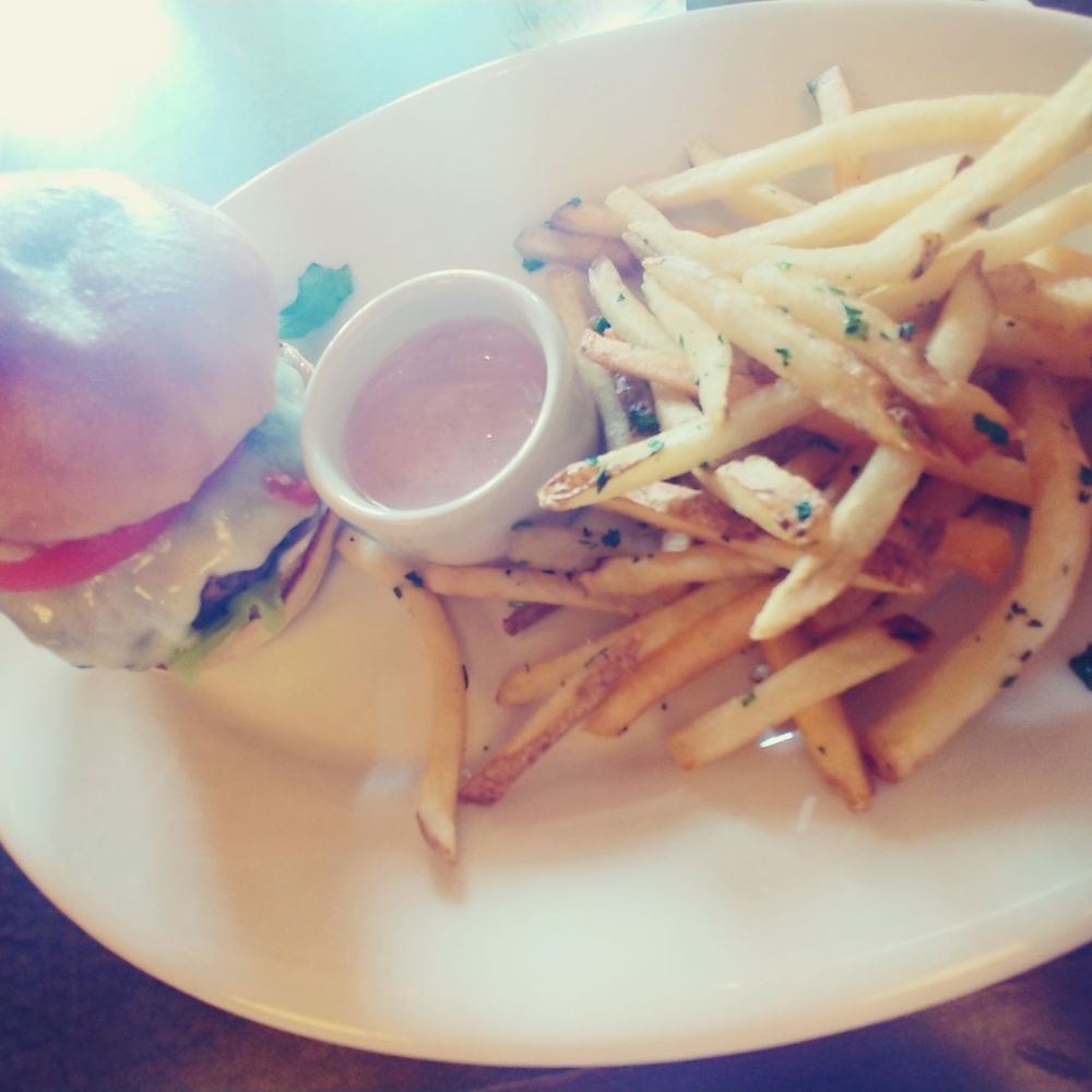 Cafe Bistro at Nordstrom - Bistro burger w fries - New American Near Me - Aventura, Florida Cafe Bistro at Nordstrom - Bistro burger w fries - New American Near Me - Aventura, Florida