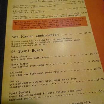 O' Sushi - O'Sushi Menu - Sushi Bars Near Me - Newark, California O' Sushi - O'Sushi Menu - Sushi Bars Near Me - Newark, California