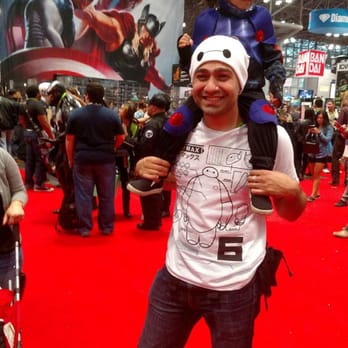 New York Comic Con - I love Big Hero 6. Daddy Baymax and daughter Hiro - Festivals Near Me - New York, New York