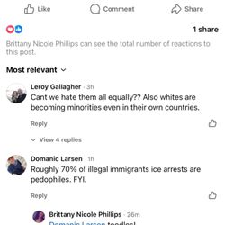 Larsen Building - Racist comment