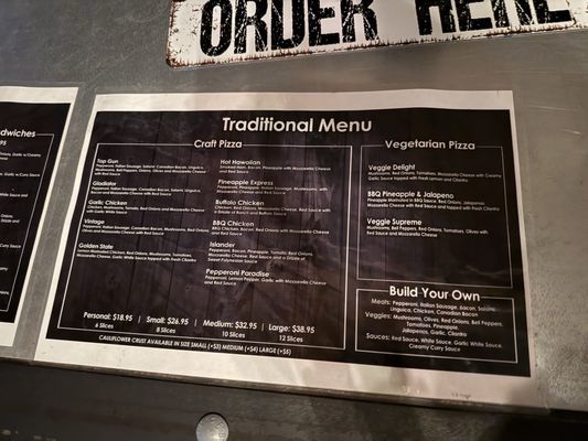 Menu photo 2 Parktown Pizza - Pleasanton Pleasanton, CA Menu photo 2 Parktown Pizza - Pleasanton Pleasanton, CA