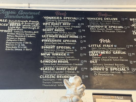 Menu photo 1 Yonkers Cafe San Francisco, CA Menu photo 1 Yonkers Cafe San Francisco, CA
