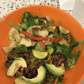 Crazy Bowls & Wraps - Fajita Bowl with Chicken - Salad Near Me - Chesterfield, Missouri Crazy Bowls & Wraps - Fajita Bowl with Chicken - Salad Near Me - Chesterfield, Missouri
