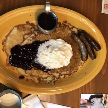 Corner Kitchen - Pancakes with blueberry compote - Breakfast & Brunch Near Me - Asheville, North Carolina Corner Kitchen - Pancakes with blueberry compote - Breakfast & Brunch Near Me - Asheville, North Carolina