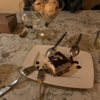 Enoteca - Tiramisu and cookies and cream gelato - New American Near Me - Paso Robles, California Enoteca - Tiramisu and cookies and cream gelato - New American Near Me - Paso Robles, California