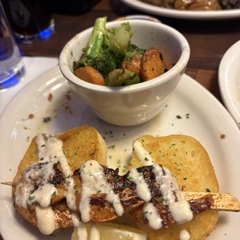 Texas Roadhouse - Grilled Shrimp Sidekick and Steamed Vegetables - Steakhouses Near Me - Terrell, Texas