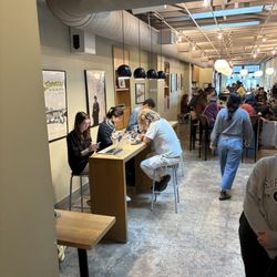 Doubles - Indoor seating (view from back of cafe)