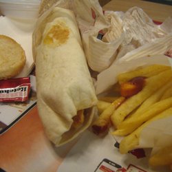 KFC - Wrap, Frensh fries (Pommes)