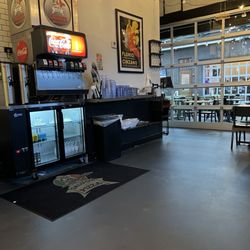 Salvo’s Family Pizza - Rear of restaurant