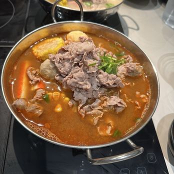 Juicy Hotpot - Beef Japanese Miso Soup - Hot Pot Near Me - San Gabriel, California
