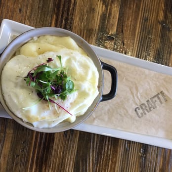 CRAFTkitchen - Chorizo Shepherd's Pie.  Wow what a nice twist on an old favorite.  perfect amount of kick.  I added an over easy fried egg on top. - New American Near Me - Henderson, Nevada