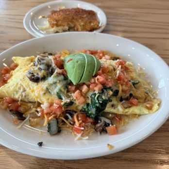 IHOP - Spinach & Mushroom Omelette - Breakfast & Brunch Near Me - Torrance, California IHOP - Spinach & Mushroom Omelette - Breakfast & Brunch Near Me - Torrance, California