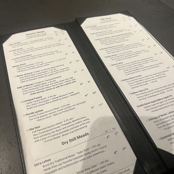 Zymarium Meadery - Menu - Meaderies Near Me - Orlando, Florida Zymarium Meadery - Menu - Meaderies Near Me - Orlando, Florida
