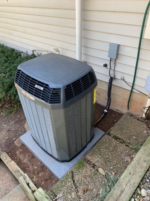 High Efficiency Trane HVAC System Installation - This project was a high efficient 16 Seer Trane System with a 2 Stage Variable Speed 80% Gas furnace. This system is a great option for those that plan to live in their home for 5-10 years due to energy savings and comfort controls! Call us today to schedule your free estimate, were happy to give you multiple options! High Efficiency Trane HVAC System Installation - This project was a high efficient 16 Seer Trane System with a 2 Stage Variable Speed 80% Gas furnace. This system is a great option for those that plan to live in their home for 5-10 years due to energy savings and comfort controls! Call us today to schedule your free estimate, were happy to give you multiple options!