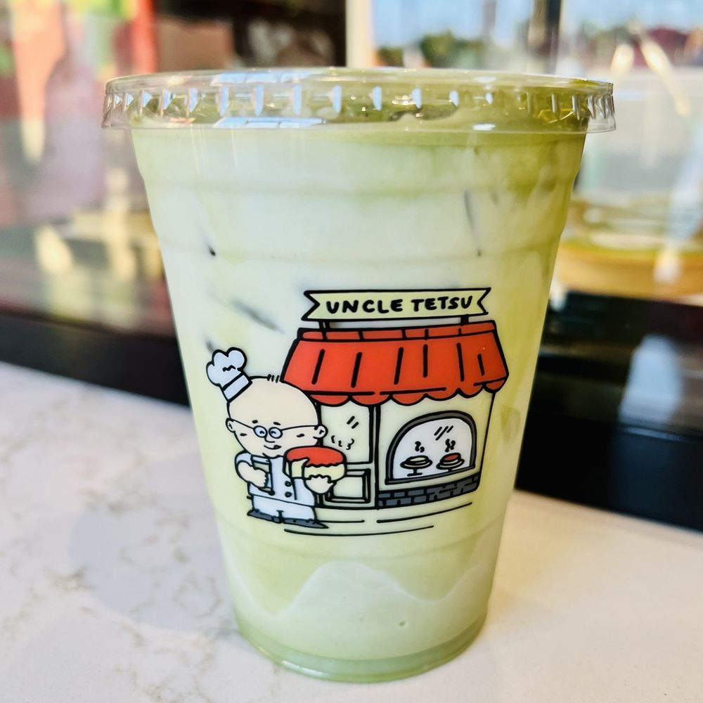 Uncle Tetsu - Iced Matcha Latte - Bakeries Near Me - Rosemead, California Uncle Tetsu - Iced Matcha Latte - Bakeries Near Me - Rosemead, California