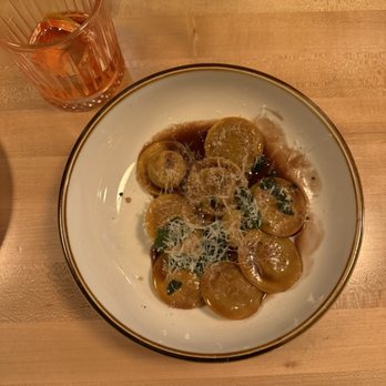 Indaco - Ravioli Ft. Negroni - Wine Bars Near Me - Atlanta, Georgia