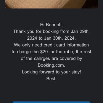 Old Chicago Inn - Scam email about a robe - Hotels Near Me - Chicago, Illinois Old Chicago Inn - Scam email about a robe - Hotels Near Me - Chicago, Illinois