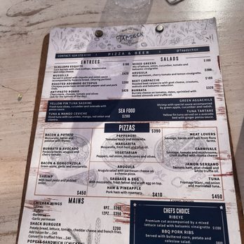 Tap Deck - Date taken 01/2025 - Pizza Near Me - San José del Cabo, BCS Tap Deck - Date taken 01/2025 - Pizza Near Me - San José del Cabo, BCS