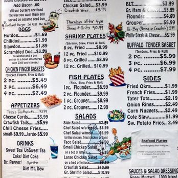 The Shack - Updated menu - Hot Dogs Near Me - Samson, Alabama The Shack - Updated menu - Hot Dogs Near Me - Samson, Alabama