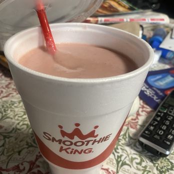 Smoothie King - Strawberry smoothie - Juice Bars & Smoothies Near Me - Springdale, Arkansas Smoothie King - Strawberry smoothie - Juice Bars & Smoothies Near Me - Springdale, Arkansas