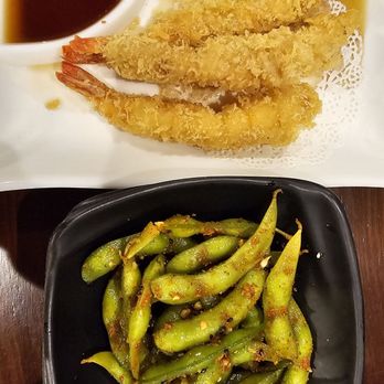 Sushi Haya - Spicy Adamame, shrimp tempura - Japanese Near Me - Houston, Texas Sushi Haya - Spicy Adamame, shrimp tempura - Japanese Near Me - Houston, Texas