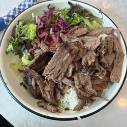Beef doner bowl