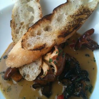 Carter House Inns - Grilled toast with wild mushrooms. Very good! - Hotels Near Me - Eureka, California