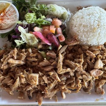Sultan's Kebab - Chicken Shaw Plate - Mediterranean Near Me - Pleasanton, California