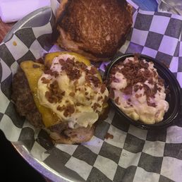 Mac and Mac & Cheese Burger