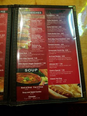 Menu photo 6 Back Alley Pub and Grill North Bend, OR Menu photo 6 Back Alley Pub and Grill North Bend, OR