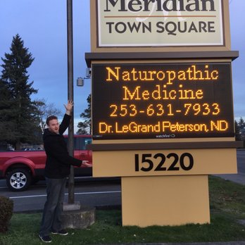 Nature's Health Clinic - Dr LeGrand Peterson excited to see his name on a billboard! - Family Practice Near Me - Kent, Washington Nature's Health Clinic - Dr LeGrand Peterson excited to see his name on a billboard! - Family Practice Near Me - Kent, Washington