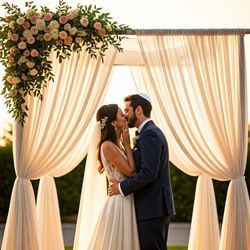 Von Galt Flowers & Altar Rentals - 10x10 Feet Chuppah Wedding Canopy - $800 (3-Day Rental). See website for rental details.