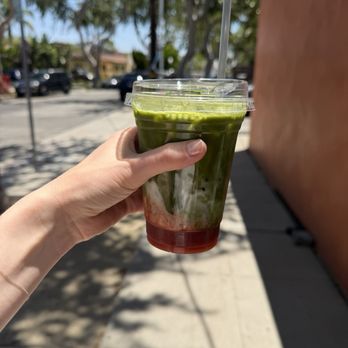 Leilo Coffee - Strawberry matcha latte with almond milk - Coffee & Tea Near Me - Culver City, California Leilo Coffee - Strawberry matcha latte with almond milk - Coffee & Tea Near Me - Culver City, California