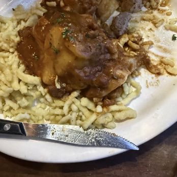 Black Forest Inn - The cabbage roll with spaetzle. - German Near Me - Minneapolis, Minnesota Black Forest Inn - The cabbage roll with spaetzle. - German Near Me - Minneapolis, Minnesota