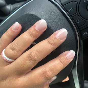 Nailed It - Pink to white ombré acrylic full set - Waxing Near Me - New Braunfels, Texas Nailed It - Pink to white ombré acrylic full set - Waxing Near Me - New Braunfels, Texas