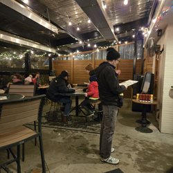 Heated tent/dining area