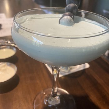 The Gorge Eatery - 5/14/22 Blueberries n Cream drink - New American Near Me - Weissport, Pennsylvania