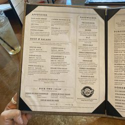 Magnolia Point Golf & Country Club Clubhouse - Menu