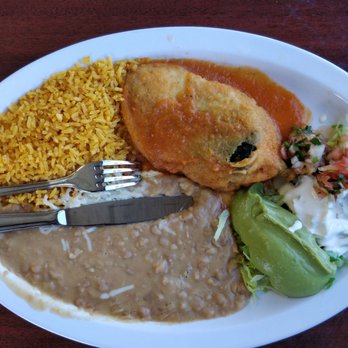 Taqueria La Perla - Chile Relleno plate. - Mexican Near Me - Pacifica, California Taqueria La Perla - Chile Relleno plate. - Mexican Near Me - Pacifica, California