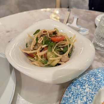 Blue Magpie - Pork salad with a little bit of Thai chili very refreshing! - Bars Near Me - Arcadia, California