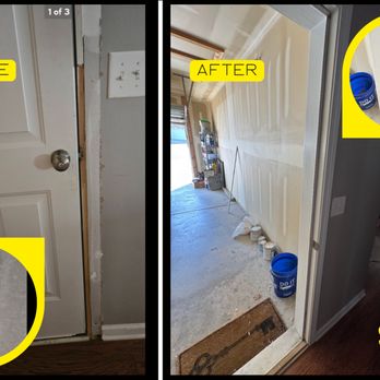 Strong Skill Home Solutions - The damaged door jamb was repaired - Handyman Near Me - Indian Land, South Carolina Strong Skill Home Solutions - The damaged door jamb was repaired - Handyman Near Me - Indian Land, South Carolina