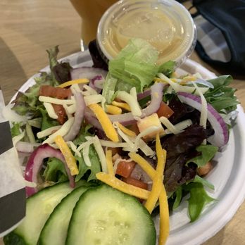 Altered Genius Brewing - Side salad - Breweries Near Me - Ambridge, Pennsylvania