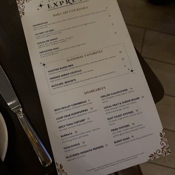 Fall Line Kitchen & Bar - Fall line express specialty menu - New American Near Me - Richmond, Virginia