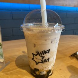 Signature Milky boba tea Signature Milky boba tea