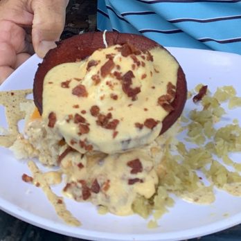 Biscuit Head - Fried baloney Benedict - Cafes Near Me - Asheville, North Carolina Biscuit Head - Fried baloney Benedict - Cafes Near Me - Asheville, North Carolina