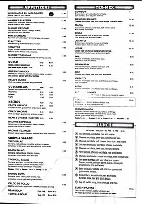 Menu photo 7 Anamia's Tex Mex Flower Mound, TX