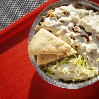 The Halal Guys - Good, chicken was juicy but they seem to skimp on protein now versus in the cart . - Halal Near Me - Newark, New Jersey The Halal Guys - Good, chicken was juicy but they seem to skimp on protein now versus in the cart . - Halal Near Me - Newark, New Jersey