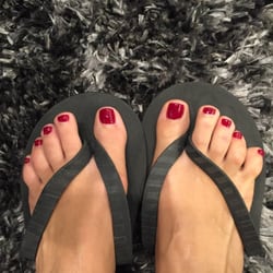 Element Day Spa - Happy with my mani/pedi results!