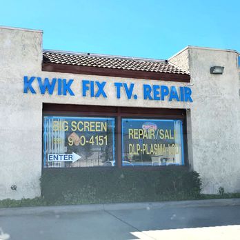 Kwik-Fix Big Screen Repair - Exterior seen from Ramona Boulevard. - Electronics Near Me - Baldwin Park, California Kwik-Fix Big Screen Repair - Exterior seen from Ramona Boulevard. - Electronics Near Me - Baldwin Park, California
